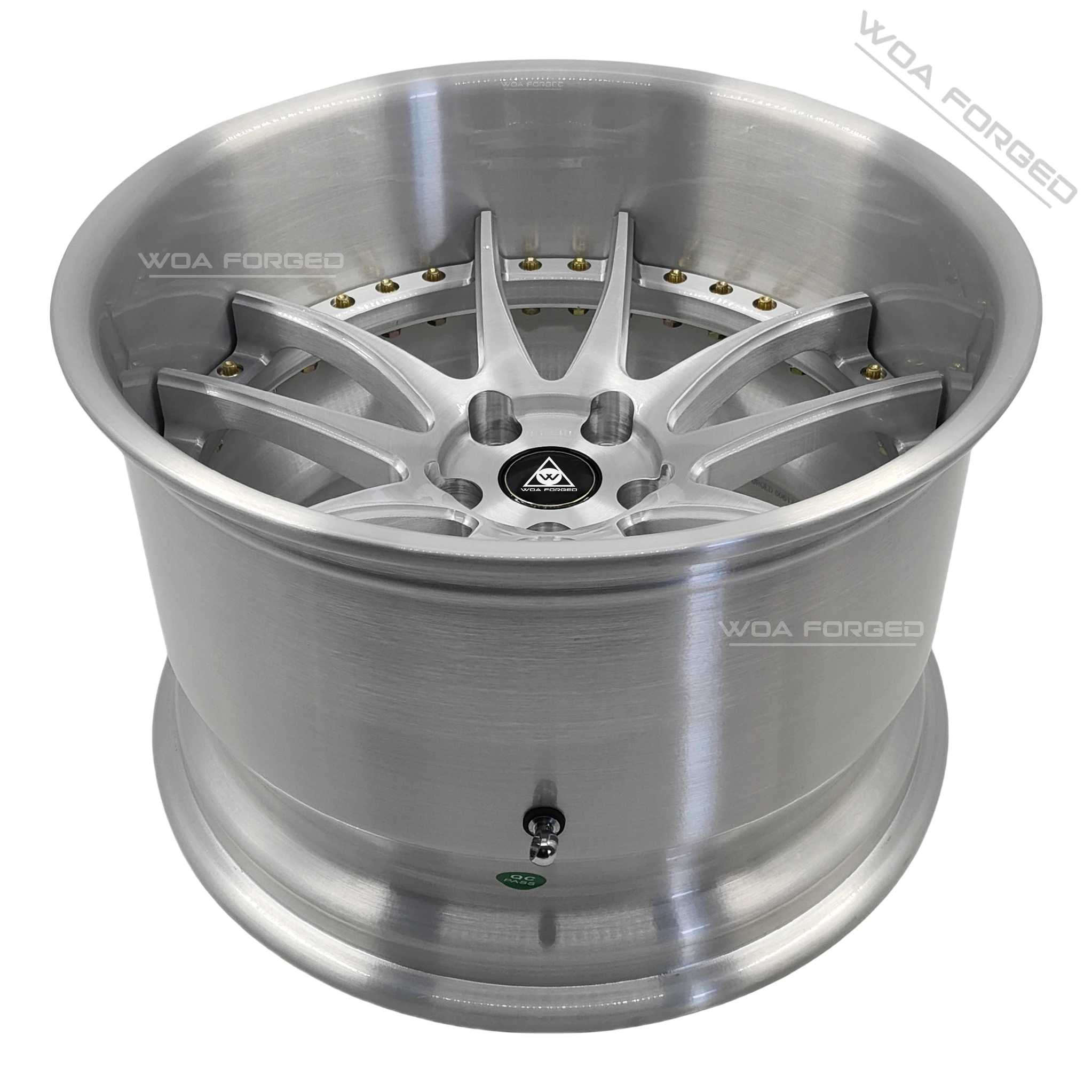

Customized Forged Wheel 2- Piece Multi Spoke 18 19 20 21 22 Inch 5*114.3 5*112 5*120 for Infinity Benz Nissan ford
