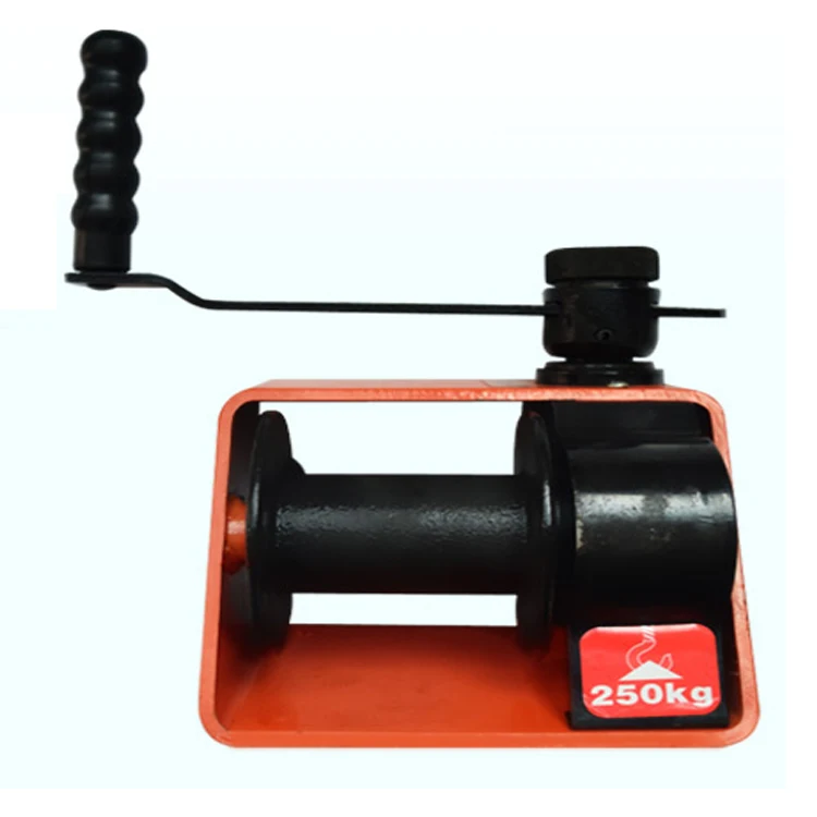 Portable mini hand winch