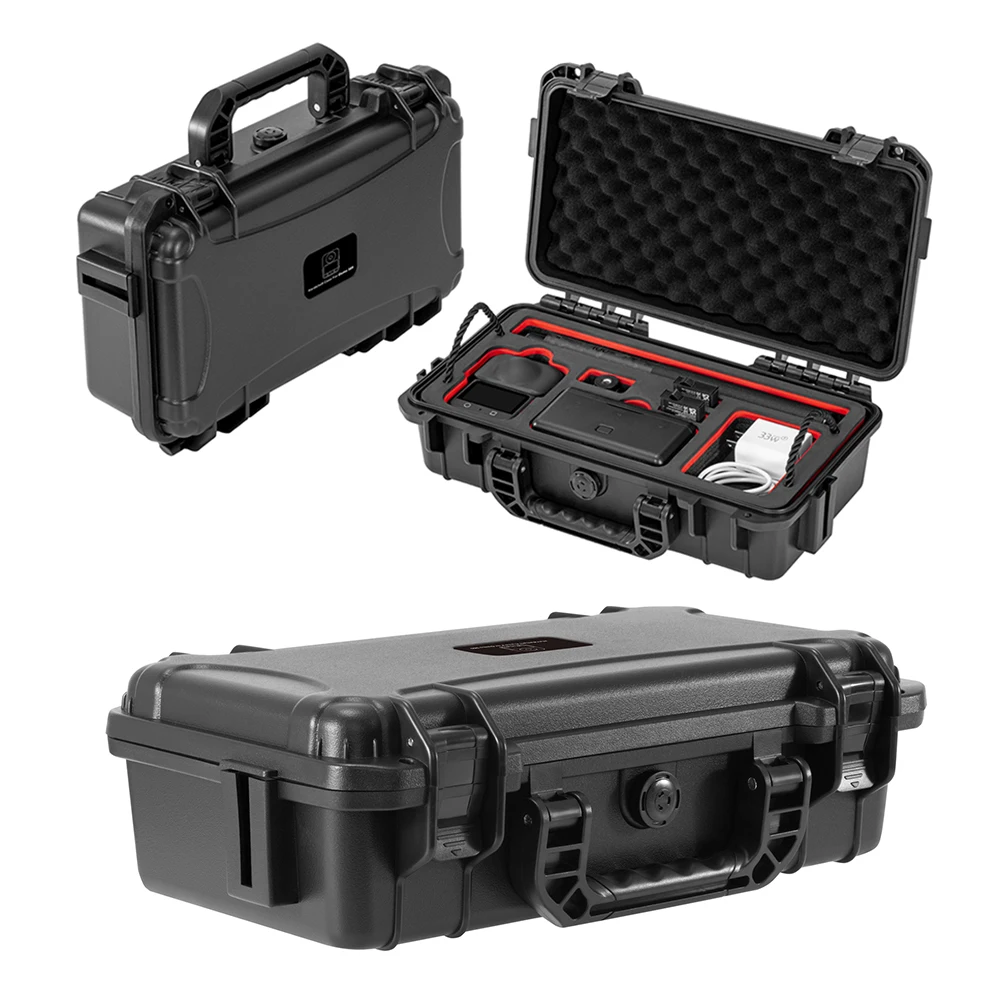 

Dual Layer Case with Handheld Protective Travel Carrying Case Portable Waterproof Storage Box for DJI OSMO 360 Accessories