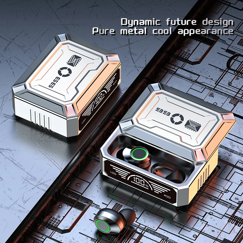 Soleeanre-auriculares inalámbricos para mujer y hombre, cascos deportivos inteligentes con micrófono estéreo y pantalla