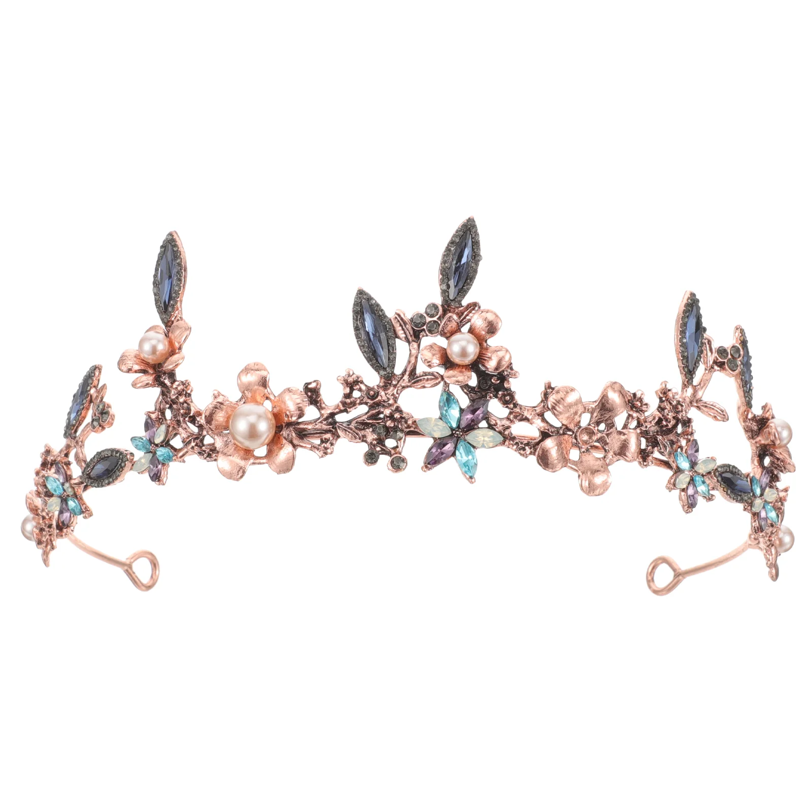 

Colorful Baroque Tiara Crowns Vintage Hair Hair Accessories for Wedding Engagement women tiara wedding tiara