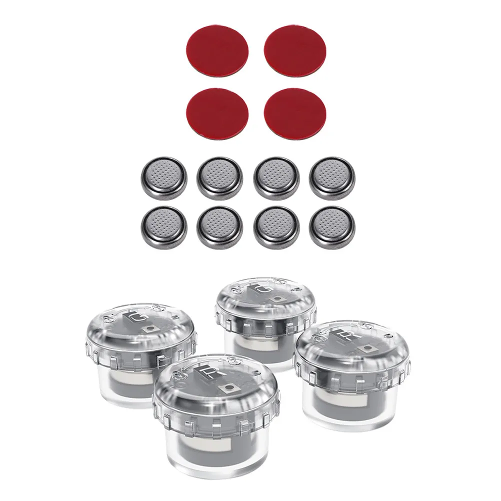 

4 шт. фонарей для дронов с режимом стробоскопа, индикаторы, изысканное исполнение, широкая совместимость, легкий вес, сигнальные огни для всех моделей