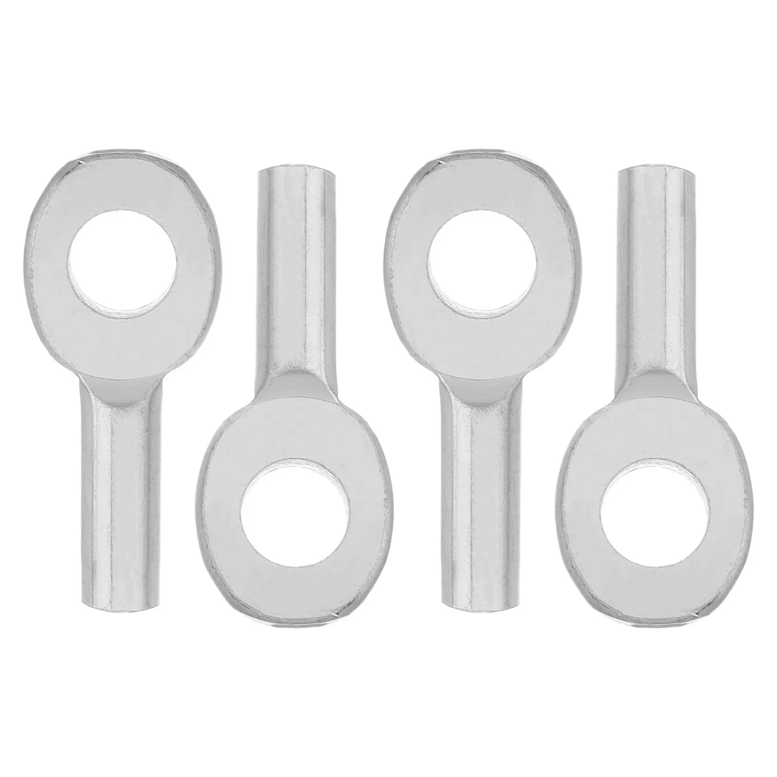 

4pcs Fitness Equipment Accessories Wire Rope Terminal Connector For Gym Pulley Weight Lifting Machine Replacement Eyelets