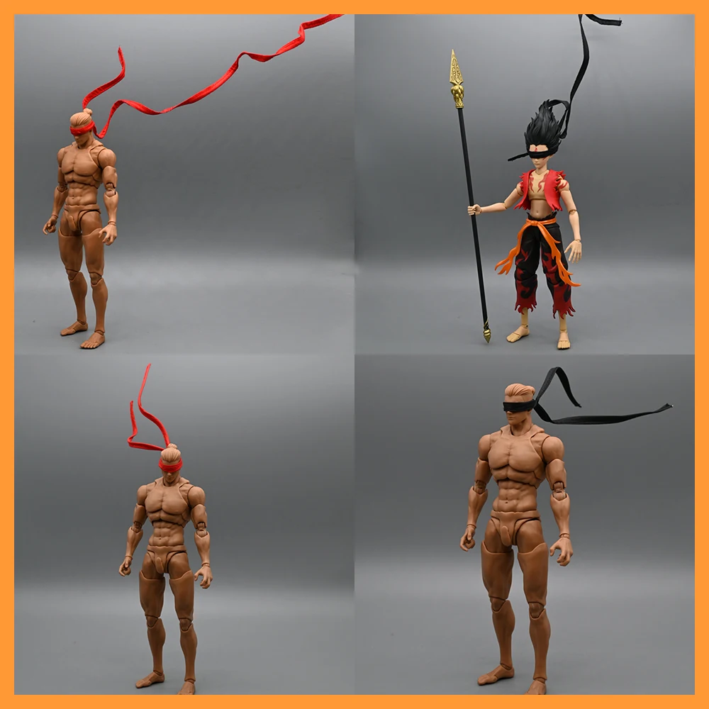 

1/12 Scale Male Female Accessories Wuxia Eye Mask 20cm/50cm Waist Belt with Iron Wire for 6-inch Action Figure Body Model Toys