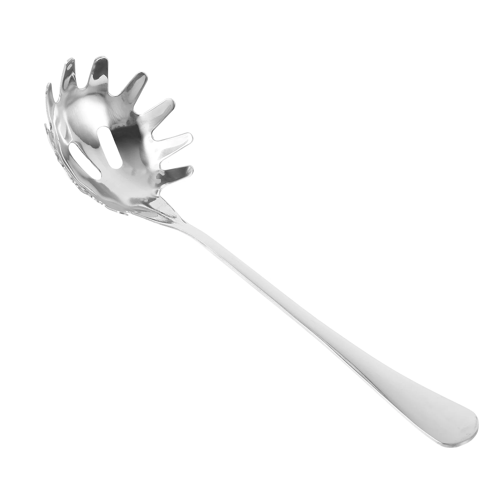 

Noodle Spoon Kitchen Utensil Colander Ice Cubes Multi-functional Home Spaghetti Stainless Steel Pasta Server