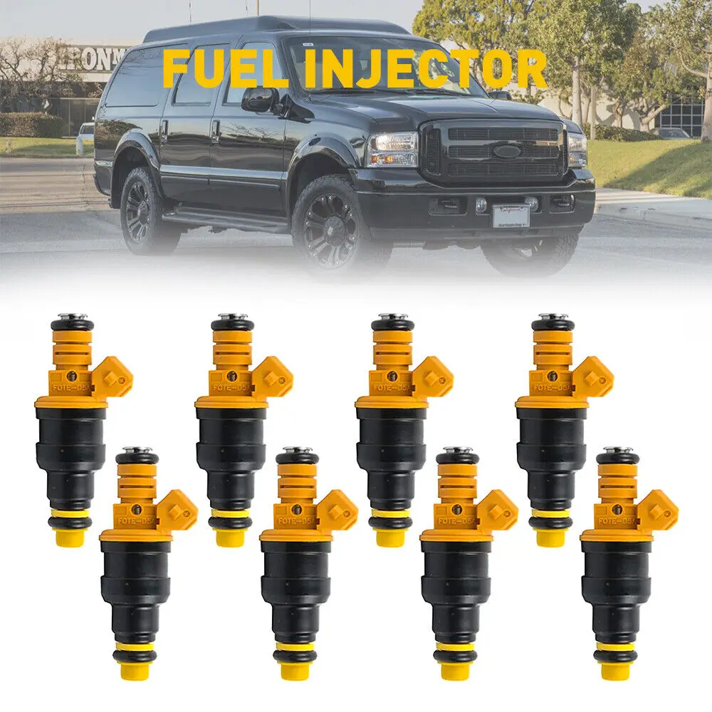 

8*Upgrade Fuel Injectors For Ford F150 F250 F350 4.6L 5.0L 5.4L 5.8L 0280150718