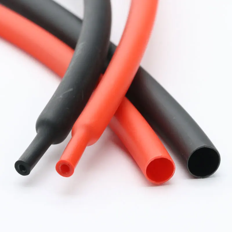 4 6 8 12mm 16mm 20mm 24mm 52 mm Heat Shrink Tube with Glue Adhesive Lined 4:1 Dual Wall Tubing Sleeve Wrap Wire Cable kit 1meter