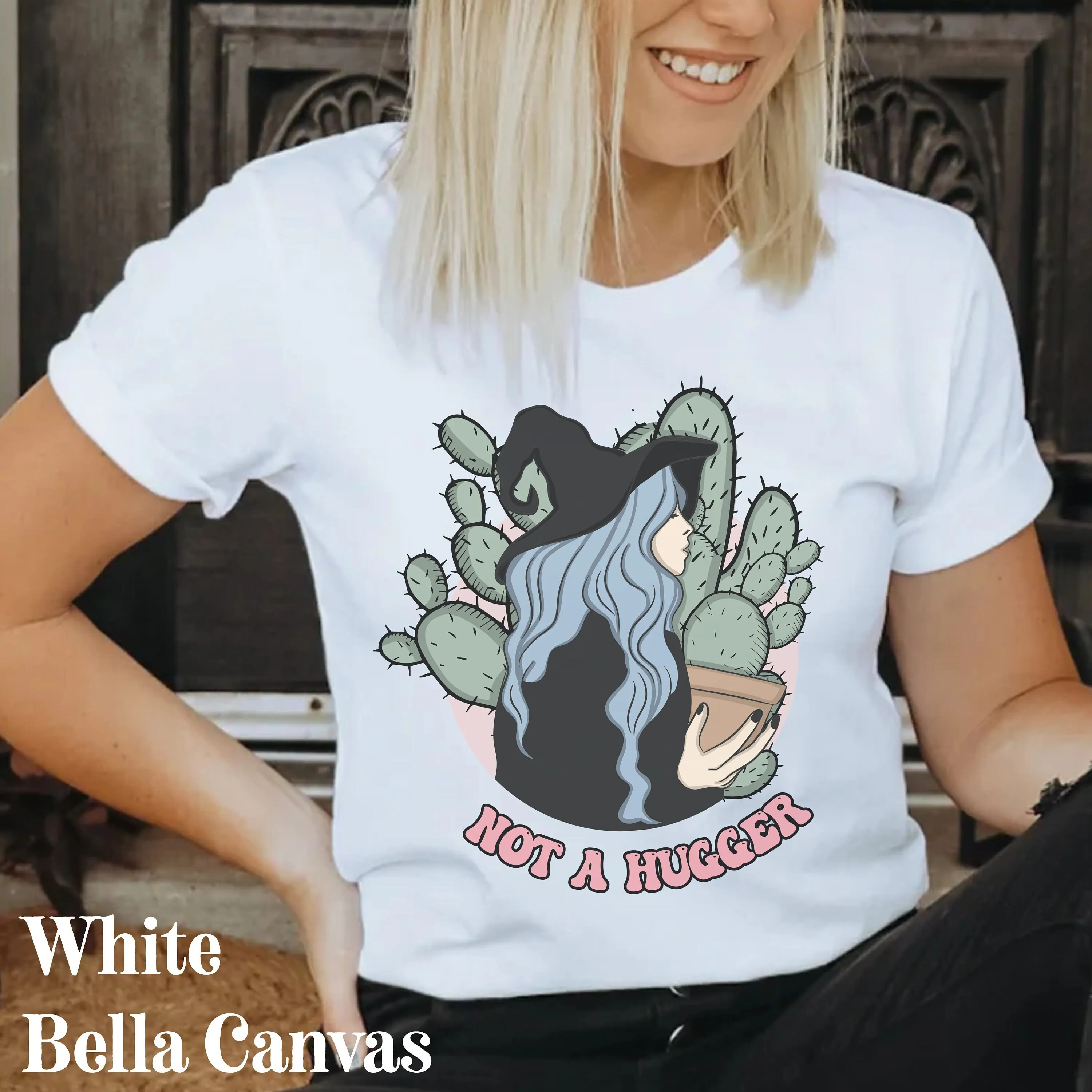 Anti Hug T Shirt Homebody Bella Canvas Witchy Woman Back Off Introvert Retro Cowgirl Boho Inspired Gypsy Girl Not A Hugger