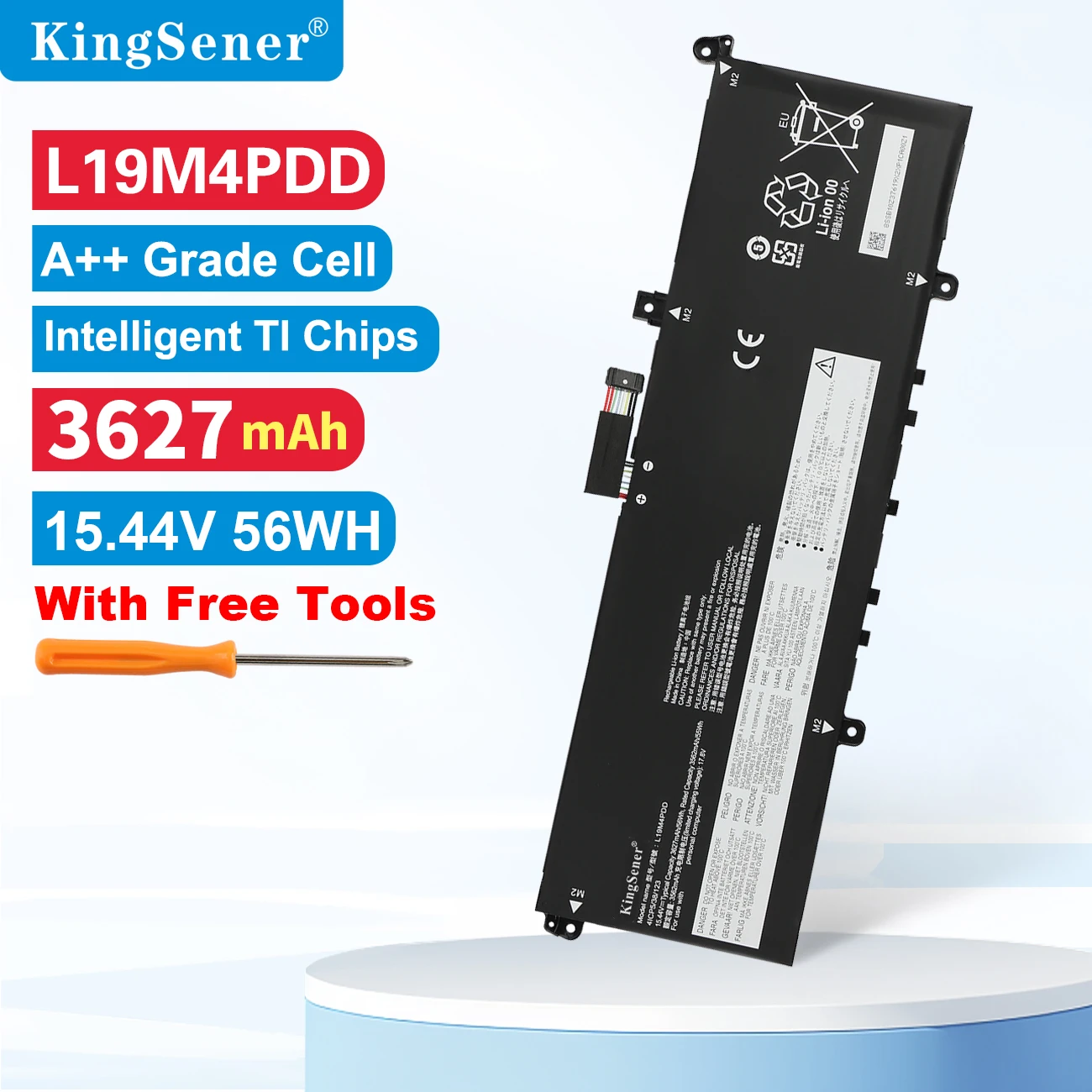

L19M4PDD L19C4PDD Аккумулятор для Lenovo ThinkBook 13S G2 ARE G3 ACN Gen 2 Series ThinkBook 13S 14S G2 ITL Series L19D4PDD 56WH