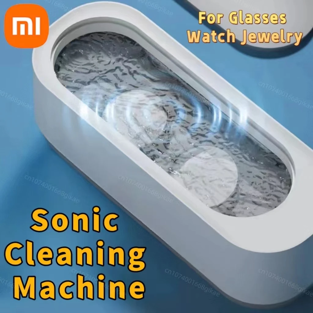 Xiaomi Multi Functional Cleaning Machine Household Cleaning Machine Sonic Glasses Watch Jewelry Remove Dust Cleaning Device