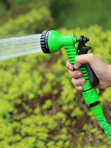 2024 Expandable Magic Hose, High-Pressure Car Wash, 7Water Spraying Functions, Water Gun, Home Garden Watering Hose Garden Hose