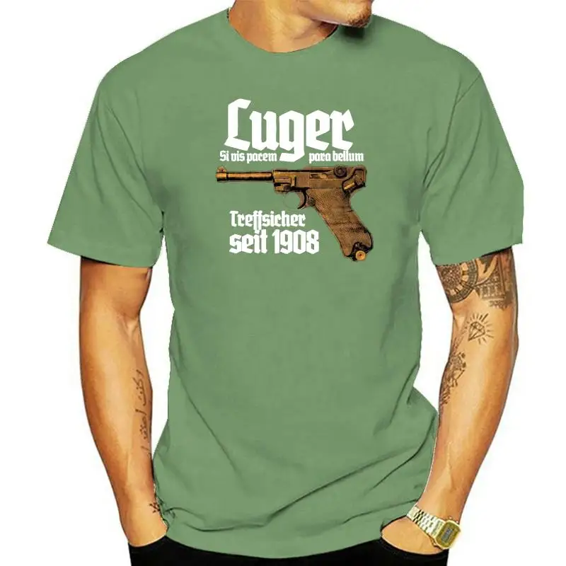 Luger premium Men's T-Shirt Pistole 08 Parabellum Selbstladepistole Deutschland