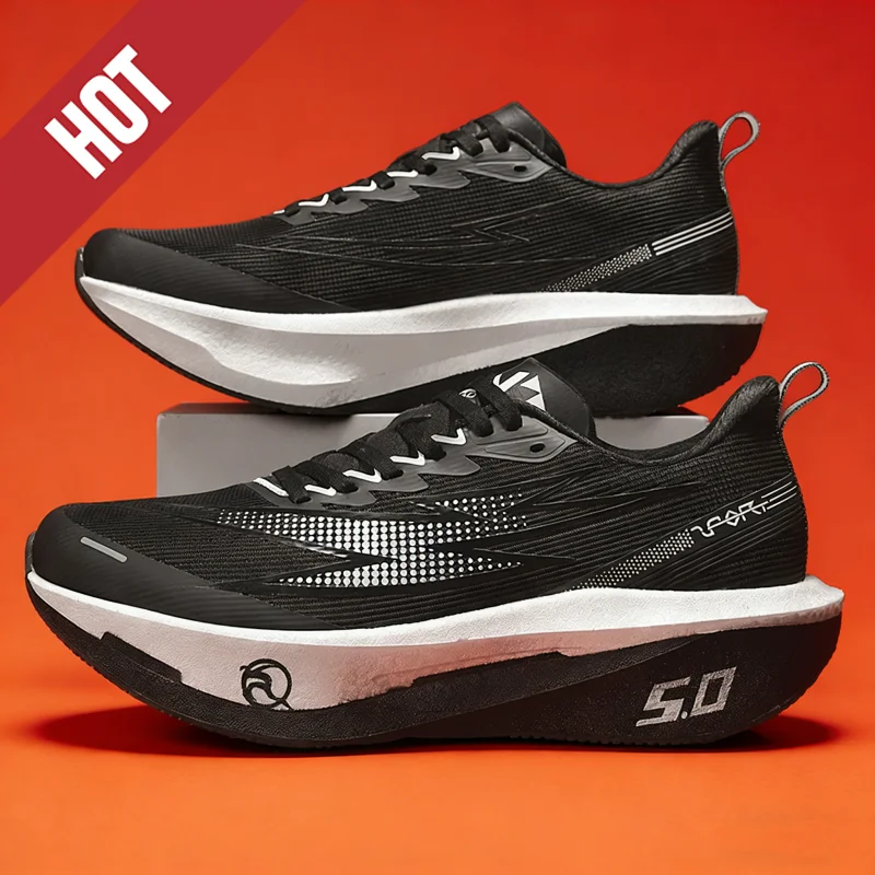 Running Shoes Carbon Board Speciality Marathon Men Sports Breathable Lightweight Women's Comfortable Athletic Nonskid Sneakers