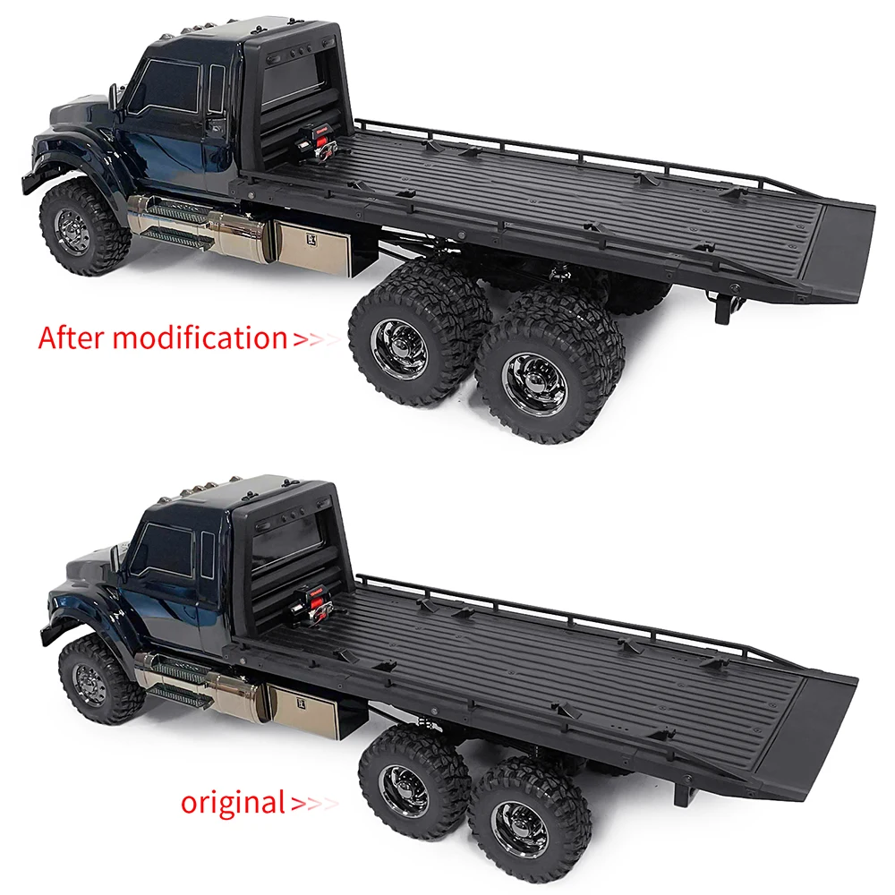 AXSPEED 알루미늄 합금 육각 어댑터, 싱글 휠-더블 휠, 2 축 변환, 1/10 TRX6 Hauler T6 G63 부품, 4 개