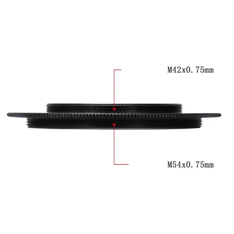 

Agnicy Telescope Accessory M54x0.75mm Revolution M42x0.75mm Male Thread Adapter Ring