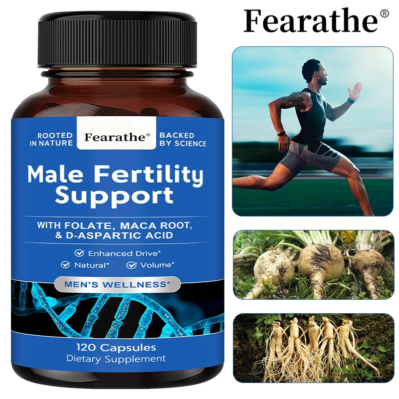 Preconception Male Fertility Supplement - Helps Boost Energy Levels, Strength, Vitamins and Minerals