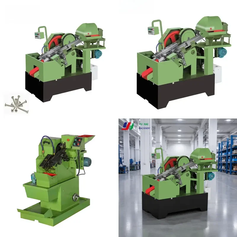 for Roller Type Small Sized Screw Threading Machine Automatic High Speed Stud Bolt Fasteners OEM Supplier