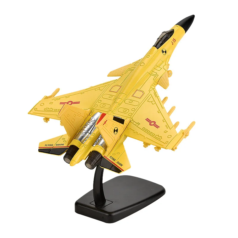 J-20 J-31 J-15 J-10 Alloy airplane model simulation aviation fighter jet children's boy toy