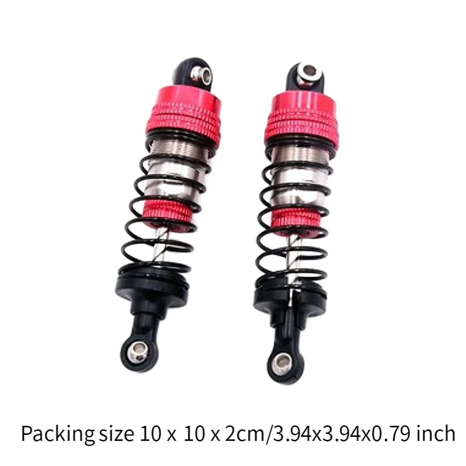 2x RC カーショックアブソーバーアクセサリー修正交換用油圧ショック