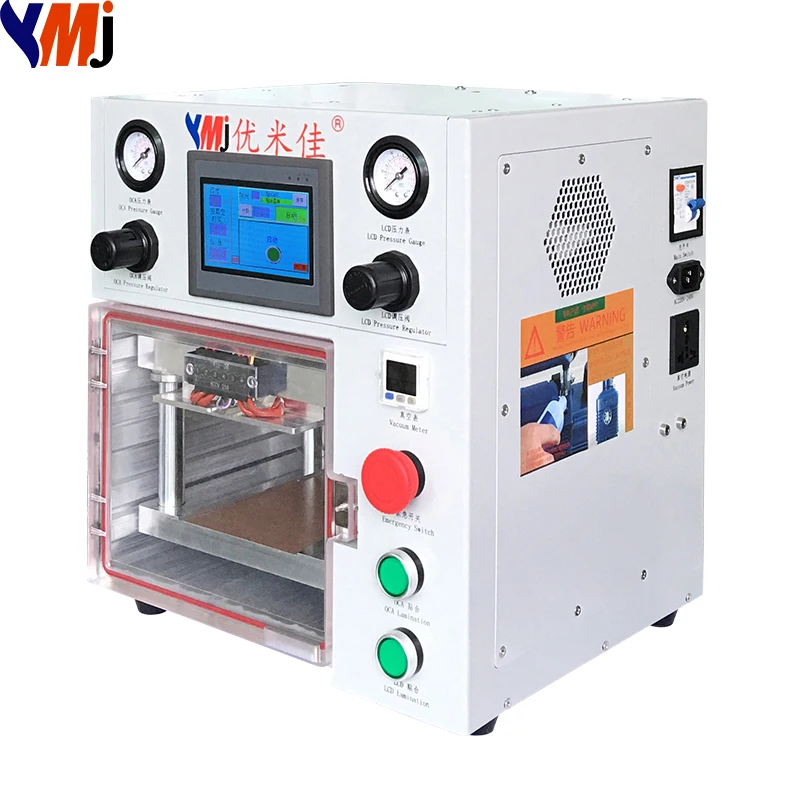 ymj 2019 ymj oca lamination machine for samsung iphone 7/8 iphone X lcd repair