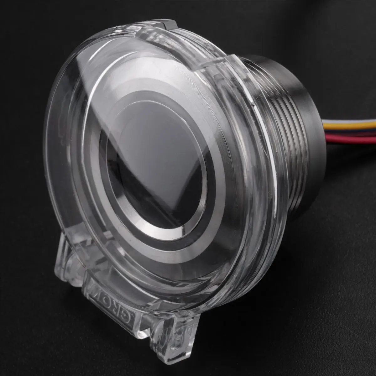 

Плата управления отпечатками пальцев Doings K202 DC12V с низким энергопотреблением + модуль распознавания отпечатков пальцев R503, круглый модуль для распознавания отпечатков пальцев