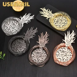 Creative Pineapple Cocktail Strainers Wine Strainer Stainless Steel Bar Strainer Drinkware Tools Bartender Bar Accessories