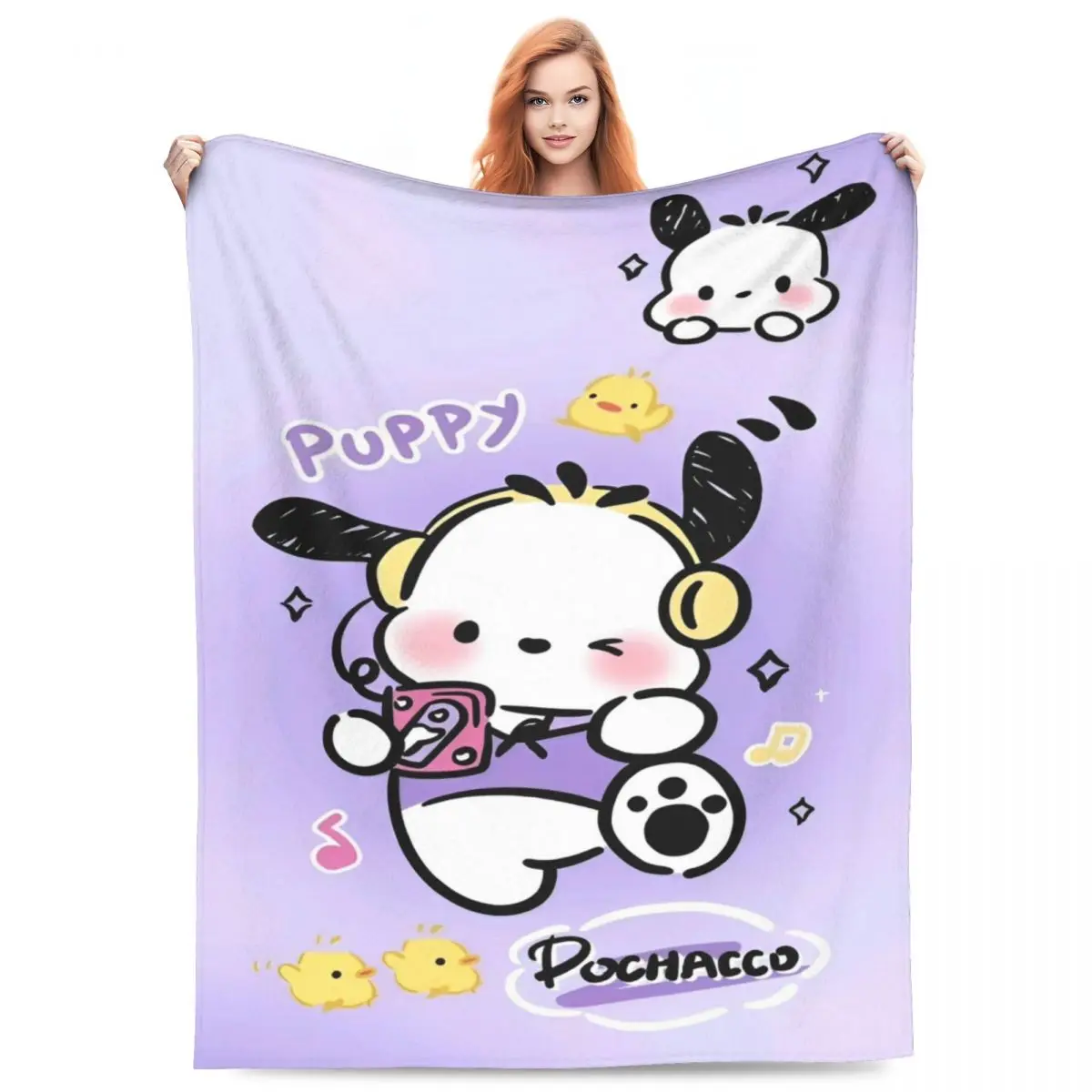 Pochacco Sanrio Accessories Blanket Super Soft Blanket Gifts For Friend