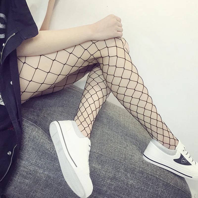 Sexy Fishnet Pantyhose Women Mesh Tights Hollow Out Women Fish Net Stockings Club Party Hosiery Female Sexy Colorful Lingerie