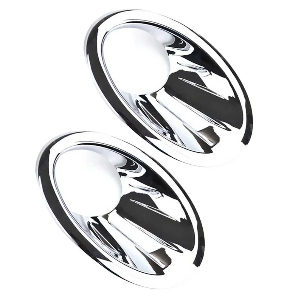 2pcs Front Fog Light Cover Trim For Nissan Qashqai / +2 / Dualis J10 2010-2013 Chrome Front Fog Light Cover Trim  NEW