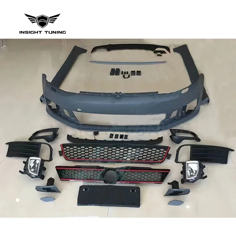 

Factory hot salesAuto Parts Upgrade Front Bumper Fog Light 2012 Bodykit for VW Jetta Convert to GLI Body Kit