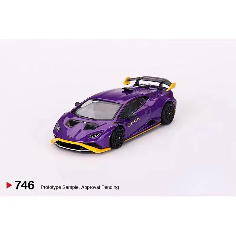 MINIGT 1:64 Huracan STO Alloy Car Model 746#