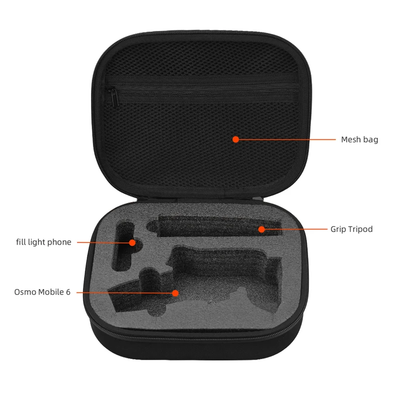 

Storage Bag For DJI OM 6 Stabilizer Portable Handbag Gimbal Protection Carrying Case For Accessories Small And Light Practical