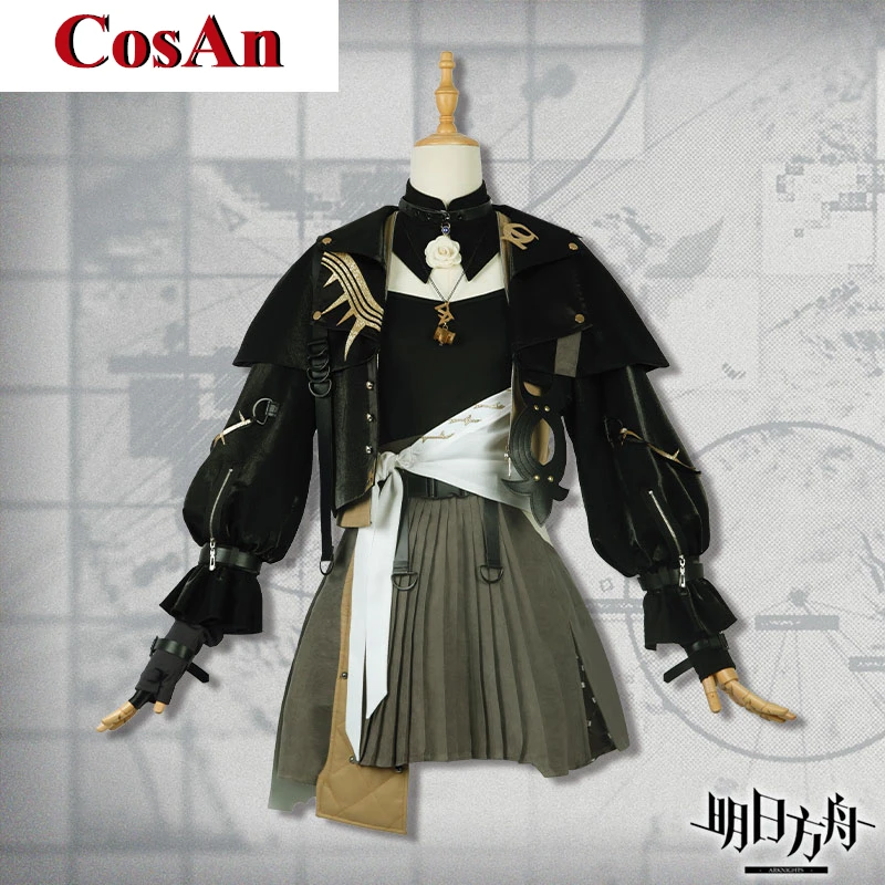 

CosAn Game Arknights Penance Cosplay Costume 2023 Phonological Synesthesia Combat Uniform Unisex Activity Role Play Clothing