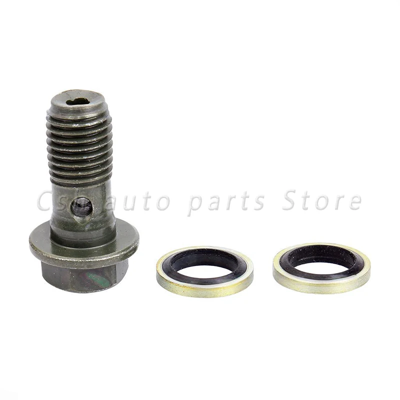 20 pcs M10x1.25 Universal Motorcycle Brake Hollow Screw 5