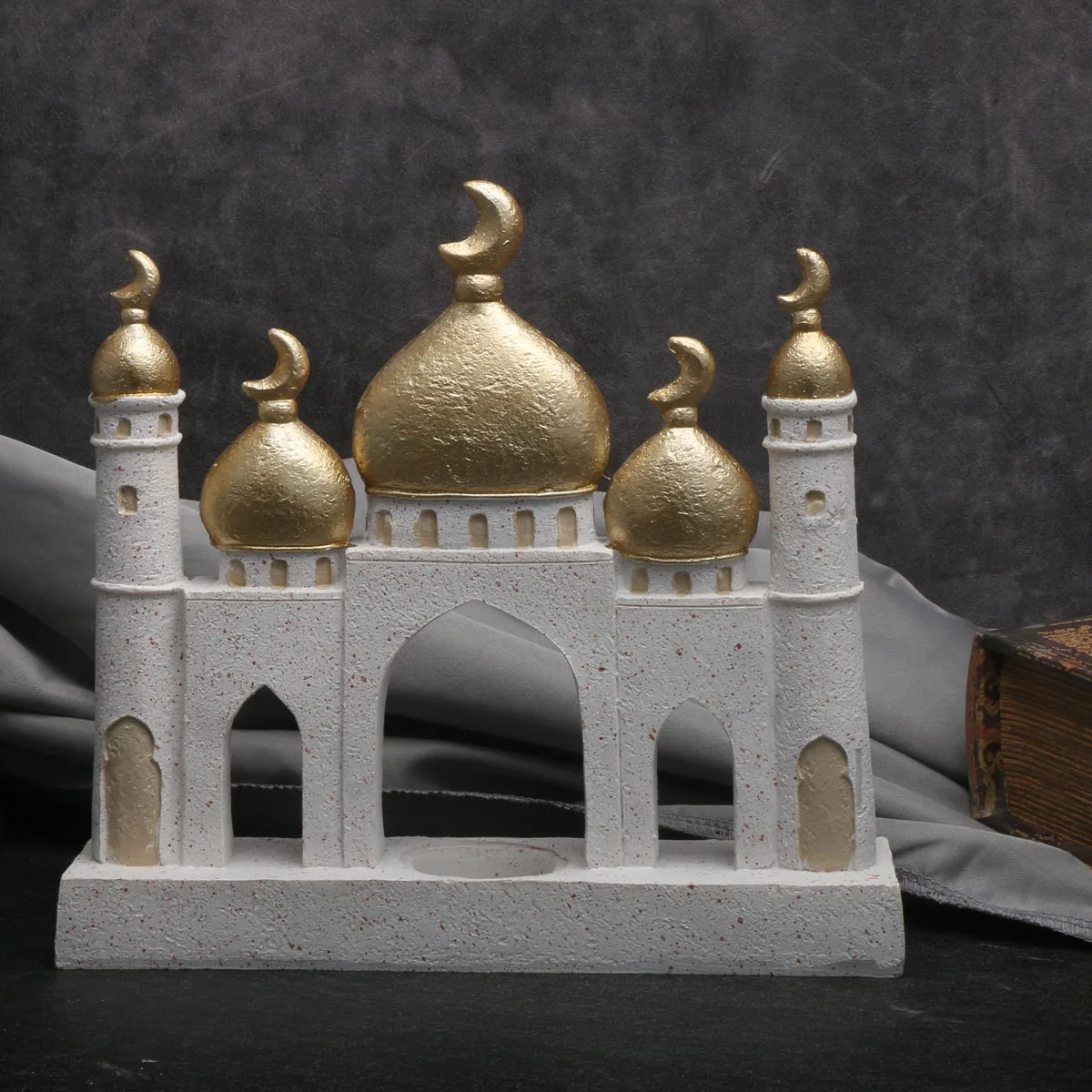 

1 шт. подсвечник мусульманский Kaaba купол мечеть исламский настольный орнамент настольный декор автомобиля ремесла подарки