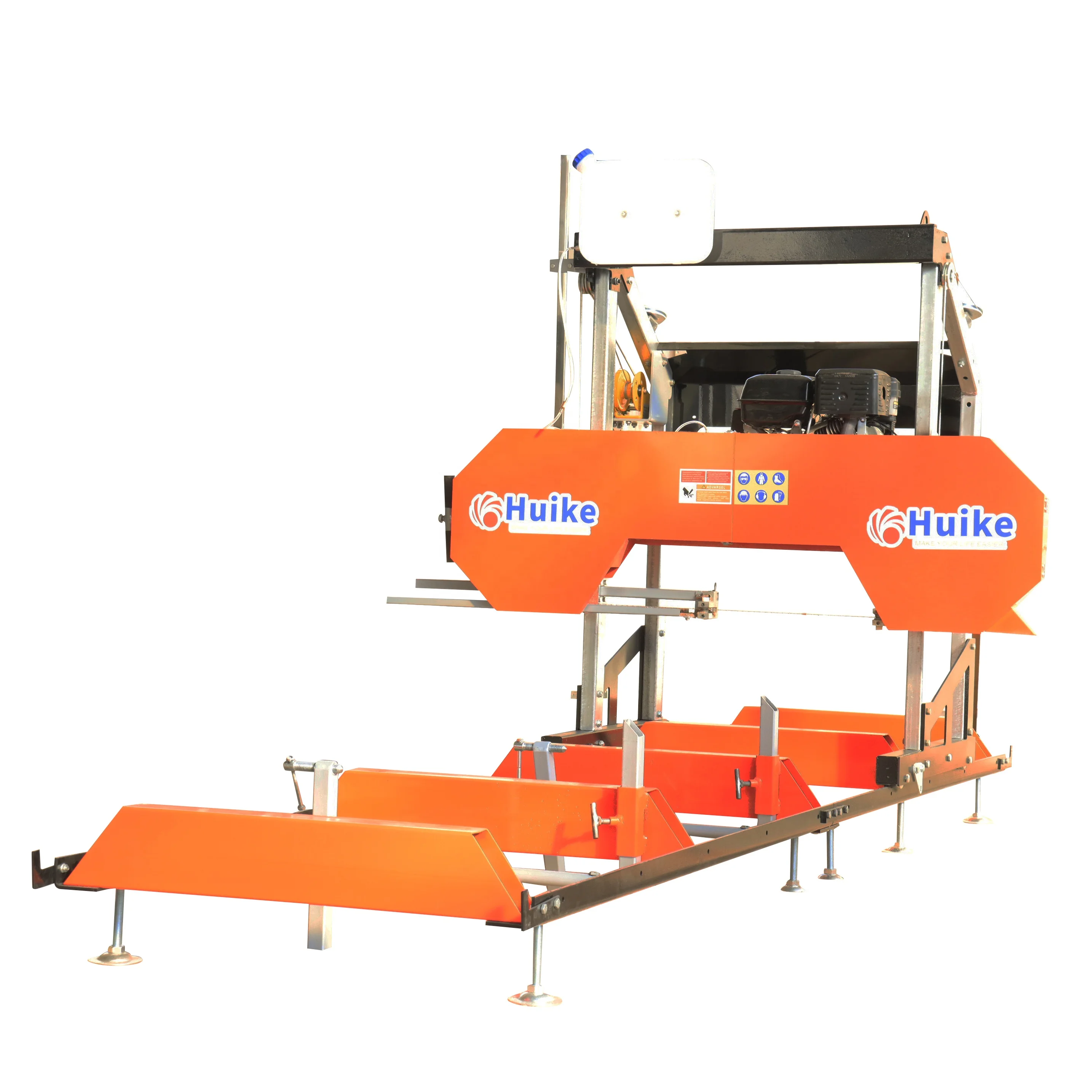 Hines Mini Wood Cutting Saw Mills Log Timber Sawmill / Portable Band Sawmill With Gasoline Or Diesel Engine