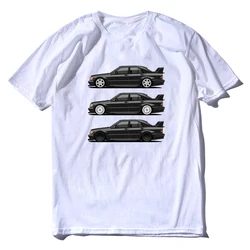 New Germany Car 190 W201 Best Car Cosworth Custom Print Mens Clothes New Arrival Summer Fashion Short Sleeves 100% Cotton