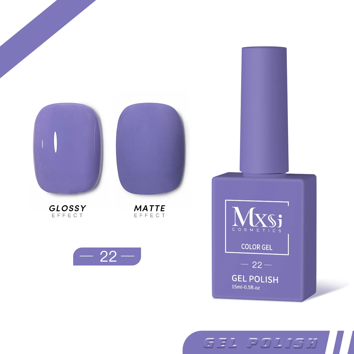 Mxsi 15 ml Gel-Nagellack, Neonbraun, Königsblau, Rot, Grün, Pastell, Nude, Nail-Art-Lack, Gel-Lack, Decklack, UV-Gel-Nagel, nicht eingestellt