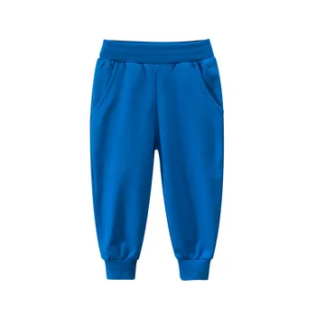 Kids Cotton Harem Trousers 4 Autumn Clothes Kids Pants & Capris Children's Outfit New Arrivals Solid Color Children's Sports Trousers Boys' Casual Trousers 4