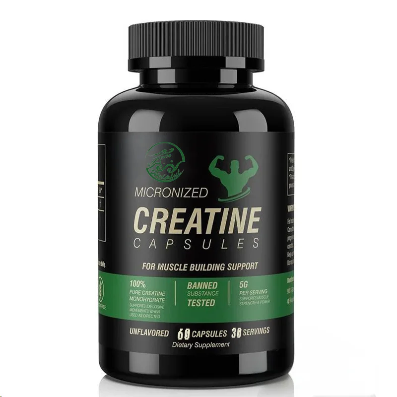 200g Powdered Creatine Monohydrate Capsules Suitable for Muscle, Strength, Performance, Energy, Recovery, Men and Women