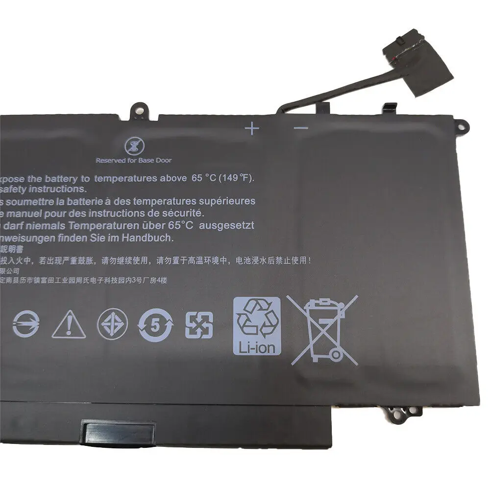 Bateria do portátil 71tg4 k5xww para dell latitude 5289 7389 7390 2-em-1 série l3180 de alta qualidade 7.6v 60wh 725ky n18gg