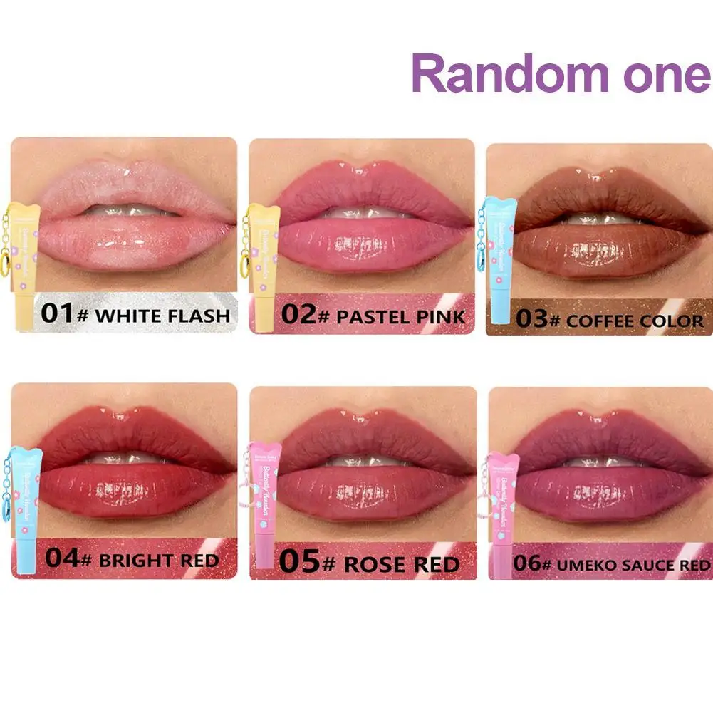

1pcs Sweet Mint Jelly Lip Glaze Non-stick Lip Tint Lasting Cosmetic Liquid Lip Moisturizing Crystal Lipstick Korean Glass Gloss