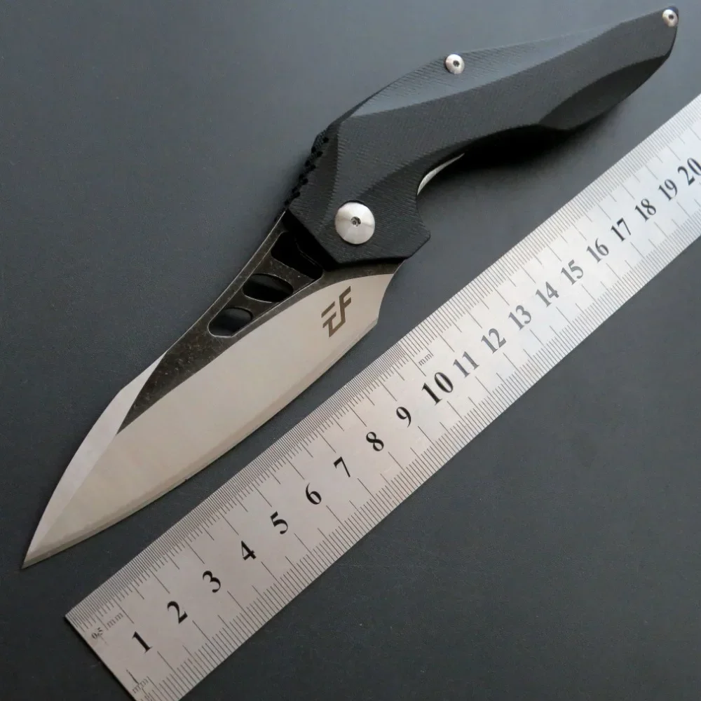 New Eafengrow EF226 pocket knife D2 Steel Blade + G10 Handle Folding Knife Outdoor Hunting Tool knife