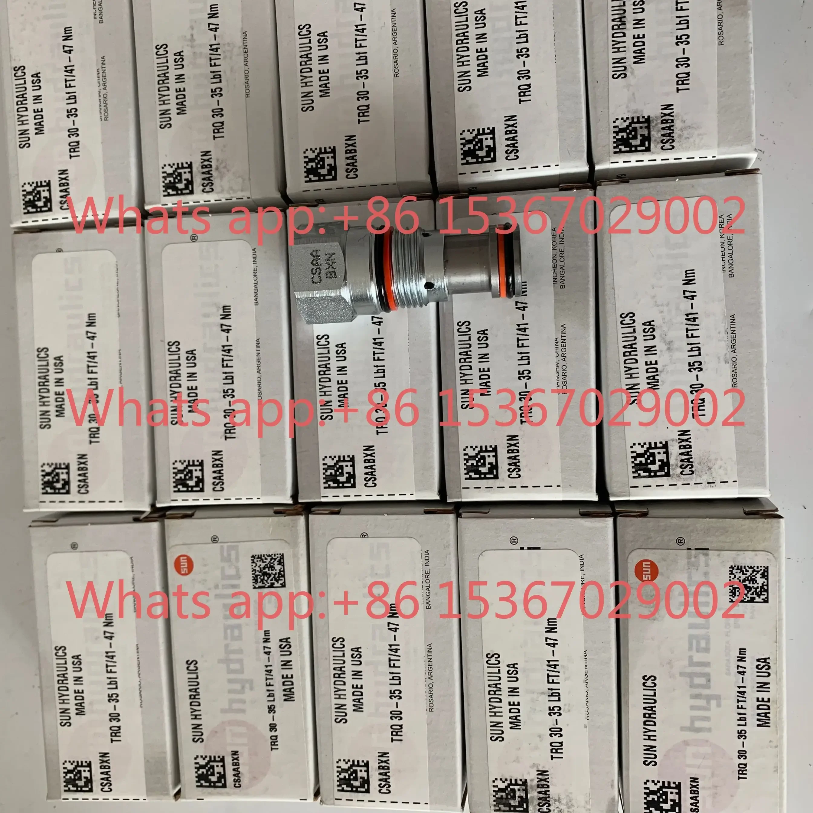 CSAA-BXN CSAABXN SUN hydraulics Original genuine USA Single ball shuttle valve with signal external HYDRAFORCE eat on vick ers I