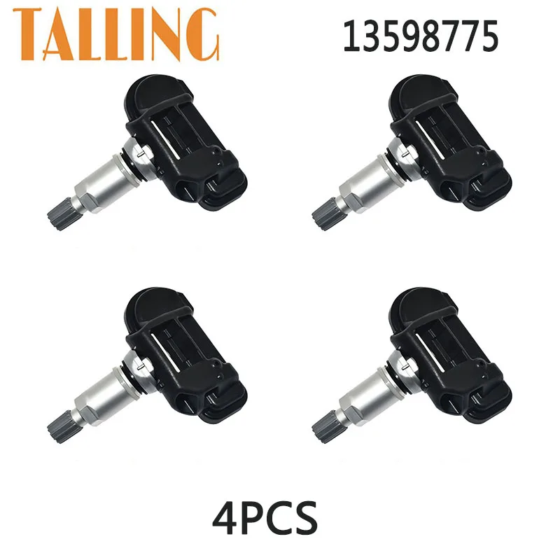 13598775 4Pcs TPMS Tire Pressure Sensor for Opel Vauxhall Zafira Tourer C MK Corsa Astra J Cascada Insignia A Chevrolet Corvette