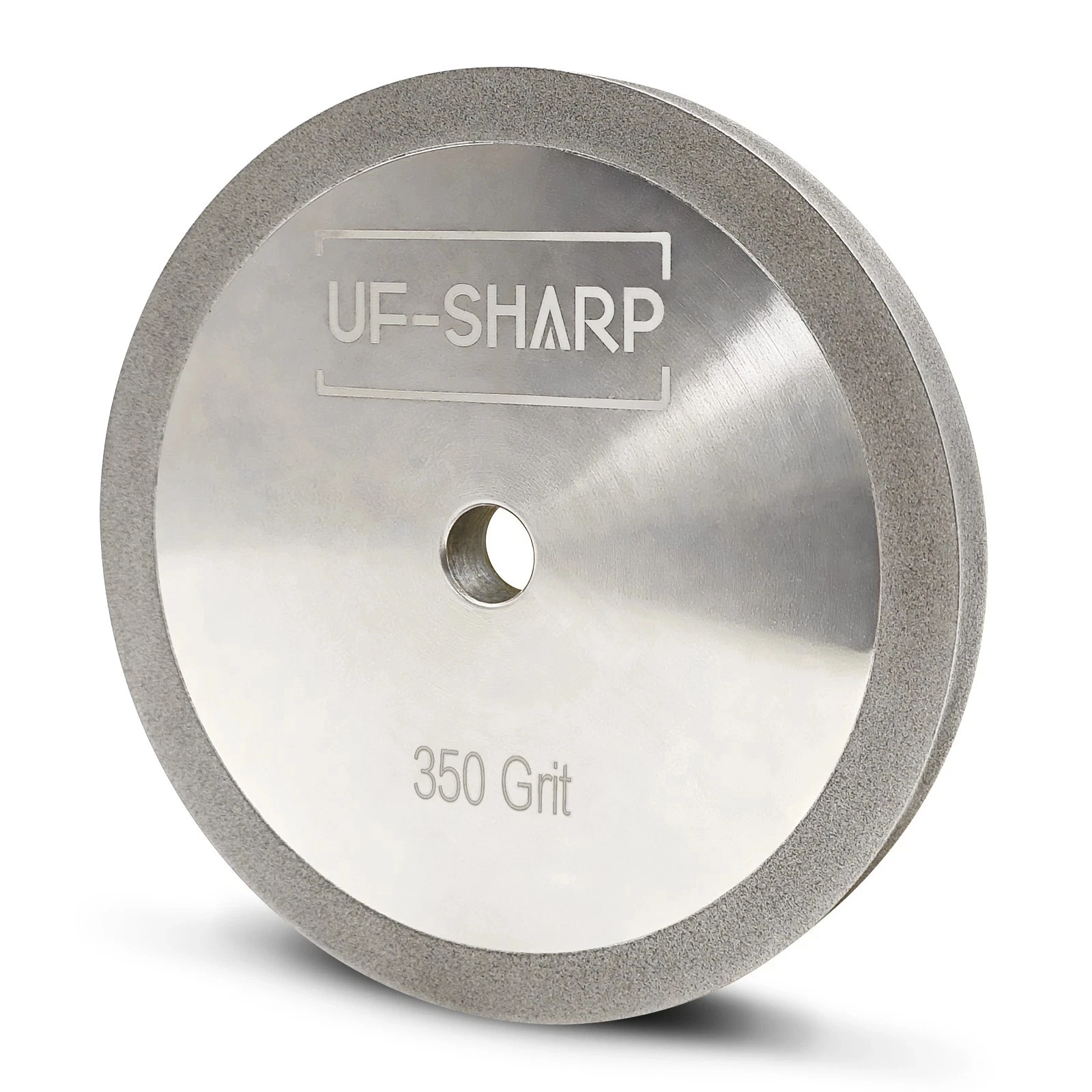 

CBN Grinding Wheel for Twice as Sharp, 350 Grit, 5" Dia, 1/2" Thick, 1/2" Arbor