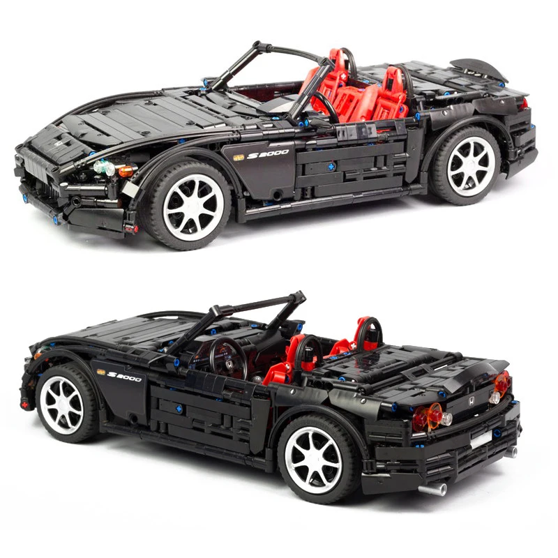 NEW Hot! MOCs Series Racing Car Honda S2000 AP2 MOC 24500 Compatible With High-tech Racing Building Blocks Bricks Model Toys