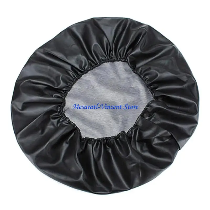 A70F Potable Waterproof PVC Leather Spare Tire Cover for Tough Wheel Protector Dustpr
