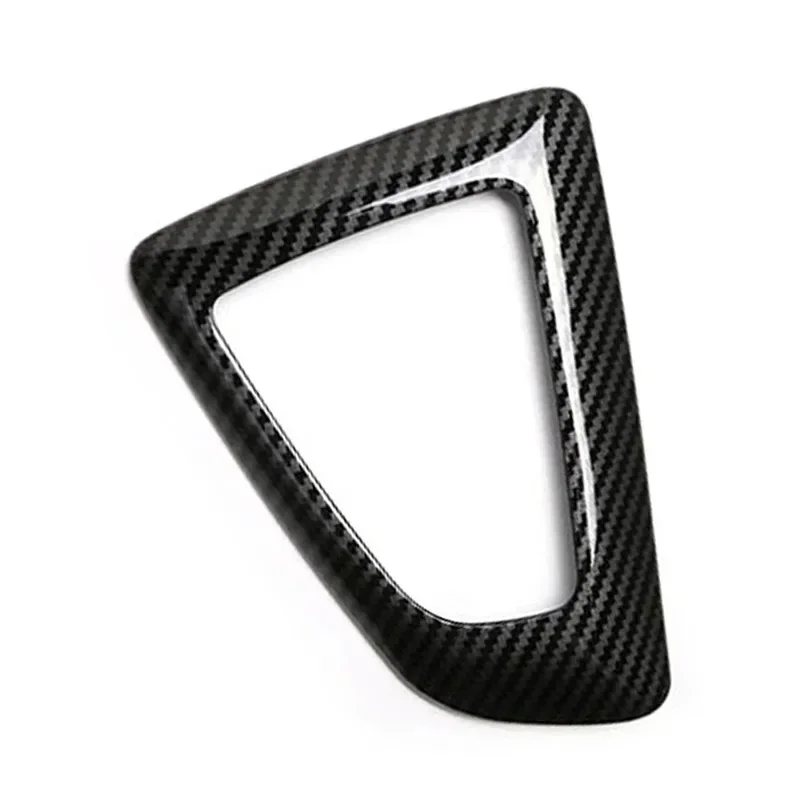 LHD Left Hand Drive Carbon Fiber Pattern Gear Shift Knob Panel For BMW 1 2 3 4 Series F20 F21 F22 F23 F30 F31 F32 F36 F34 F35
