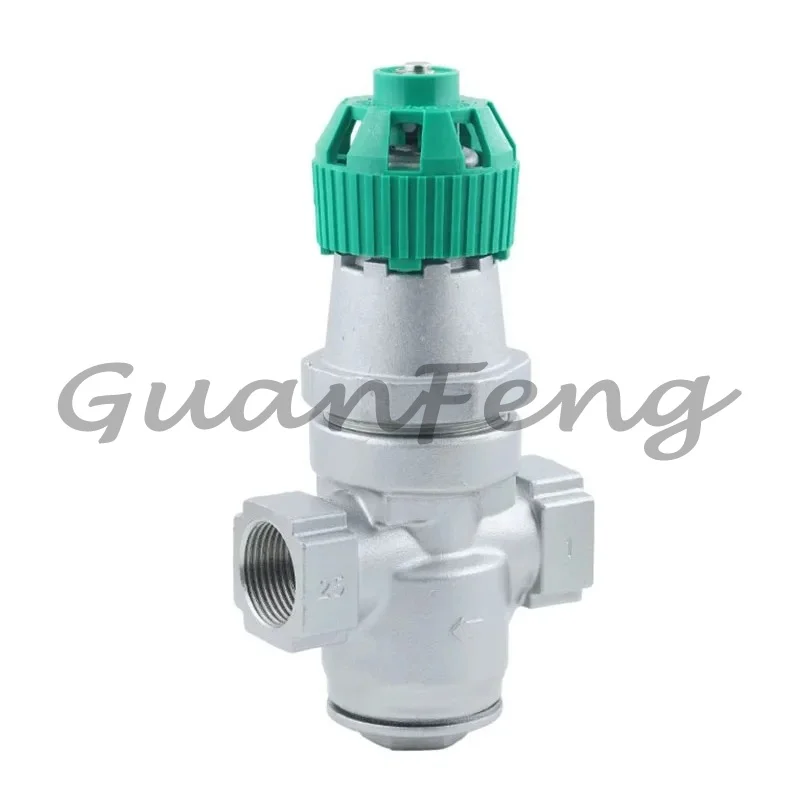 Y14H-16P Adjustable Stainless Steel High Temperature Steam Internal Thread Corrugated Tube Pressure Reducing Valve DN15-25